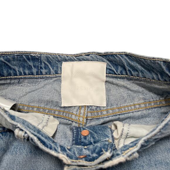 Mother Superior Blue Jeans The Huffy Skimp Straight Hotter On The Other Side 24 - Picture 6 of 8